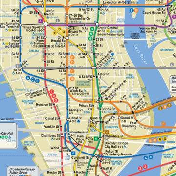 Nyc Subway Map 2017